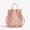 Pink, variant on Women's Off White 3D Ruffled Lace Vertical Mini Tote Bag, Detachable Adjustable Strap Handheld Crossbody Purse for Daily Use