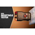 thumbnail image 2 of Probador de receptáculos Southwire 40022S 120 V AC, negro, 2 of 7