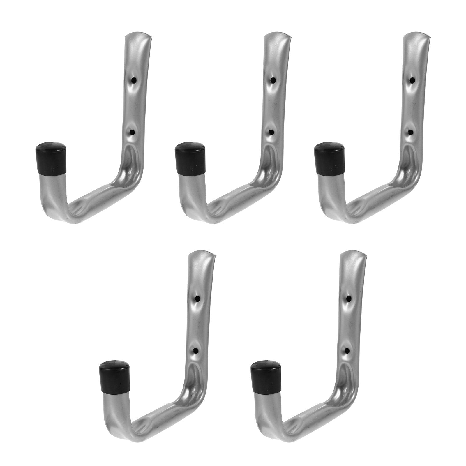 5Pcs HeavyDuty Hooks WallMounted Hooks Garage Storage Tool Steel Tool