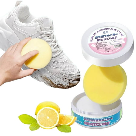 

Shoes Household Multi-functional Cleaning Cream Water-free Scrubbing Decontamination Cleaning Cream To Yellow Artifact