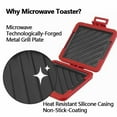 thumbnail image 6 of Microwave Toastie Sandwich Maker, Micro Toastie Maker, Microwavable Toastie Maker, Toastie Maker with Adjustable Silicone Straps, No Electricity, Wireless, 6 of 8