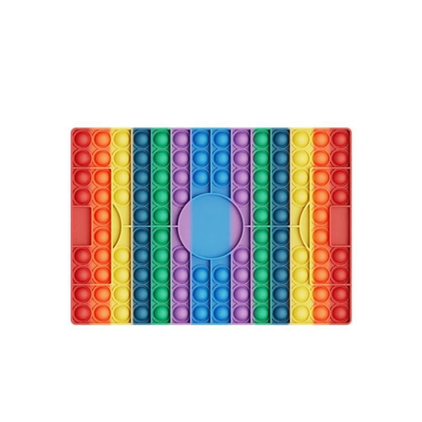 Juguete De Tablero De Ajedrez Con Burbujas De Empuje, Juguetes Sensoriales De Silicona Para Niños Y Adultos, Juguete Para Aliviar El Estrés sonducket AP007825-02