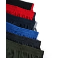 thumbnail image 2 of TKO Boys' 6-Pack Mesh Active Athletic Performance Dry Fit Basketball Shorts (8-16), 2 of 7