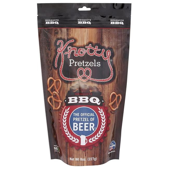 Knotty Pretzels Pretzels Mesquite Bbq Case Of 127.5 Oz