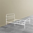 thumbnail image 2 of Homycasa Gobert 65" Contemporary Metal Queen Size Bed Frame Platform in White, 2 of 11