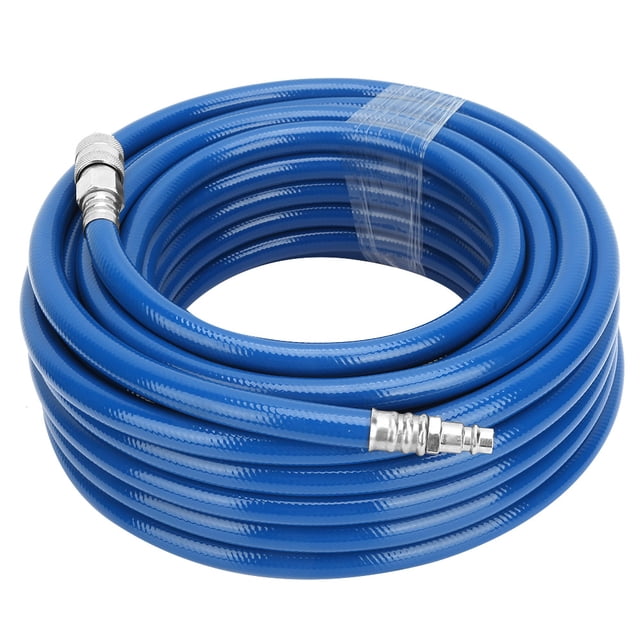 Manguera de aire del compresor, manguera de aire neumática flexible azul de 15 M Manguera de línea de aire Diseño elevado
