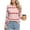Pink, variant on SYMOID Womens White Heart Print Sweater - 100% Polyester Long Sleeve Crew Neck, Cozy Relaxed Fit for Fall Winter & Valentine’s Day,Size S