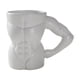thumbnail image 2 of Taza de cerámica Taza de café 300 ml Taza de té Taza de desayuno Taza de café Decorativa con Blanco, 2 of 9
