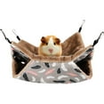 thumbnail image 4 of Cute Pet Squirrel Hamster Hammock Small Animals ing Bed Mat House Cage Nest 20x20cm, 4 of 8