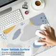 thumbnail image 4 of Blue-gray Blospot Camouflage&nbsp;mouse Padswaterproofwashable&nbsp;for Office Home Work GamingmousepadsRubber Base Mousepad with Stitched Edges 31.5x11.8inches, 4 of 7