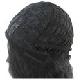 thumbnail image 4 of Women Brown Gradient Real Natural Wavy Hair Long Curly Wig, Cosplay Wig, Party Wig, 4 of 4