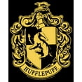 thumbnail image 2 of Men's Harry Potter Hufflepuff House Crest  Sweatshirt Black 2X Large, 2 of 4