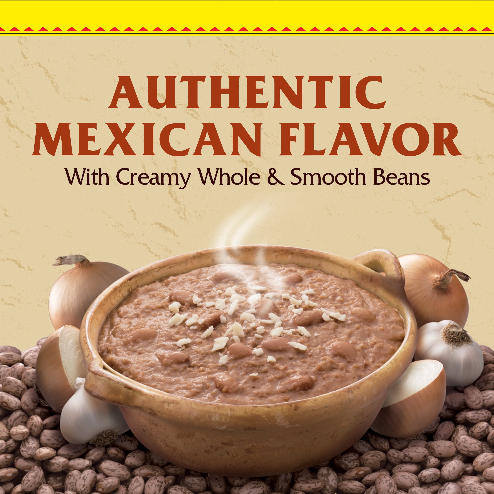 Rosarita Traditional Refried Beans, Canned Beans, 40.5 oz.