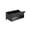 Black #2, variant on Gray Kitchen Sink Caddy Organizer | Auto-Draining Sponge & Brush Holder | 9.84"L x 5.31"W x 3.94"H | Non-Slip Countertop Tray with Towel Rod | Plastic Storage for Sponges, Soap & Utensils