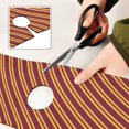 thumbnail image 6 of Yayeee Faucet Mat for Kitchen Sink 14.7" Diatomite Long Splash Guard Pad, Red Stripes Pattern, 2 Pack, 6 of 7