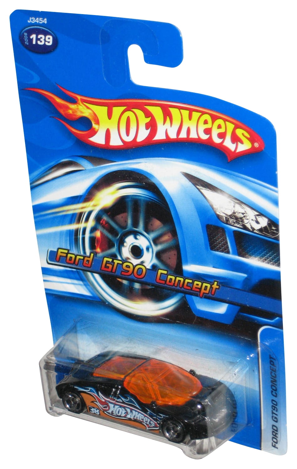 Hot Wheels 2001 First Editions 34/36 Black Ford Thunderbolt Toy