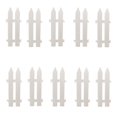 thumbnail image 4 of White Christmas Decorations for Tree Christmas Decorations Christmas Tree Fence White Fence Plastic Fence Splicing Guardrail Christmas Tree Decorations White, 4 of 8