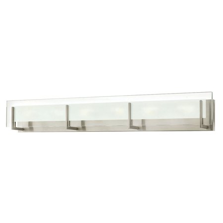 

Hinkley Lighting 5656 Latitude 37.5 Wide 6 Light Bath Bar - Nickel