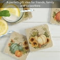 thumbnail image 5 of Thirstystone Harvest Field 4-Pack Assorted Tumbled Tile Stone Coasters, 5 of 7