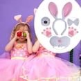 thumbnail image 1 of Conjunto de disfraz de conejo de Pascua, accesorios para sombreros de Cosplay para espectáculos de escenario, Halloween, 1 of 8