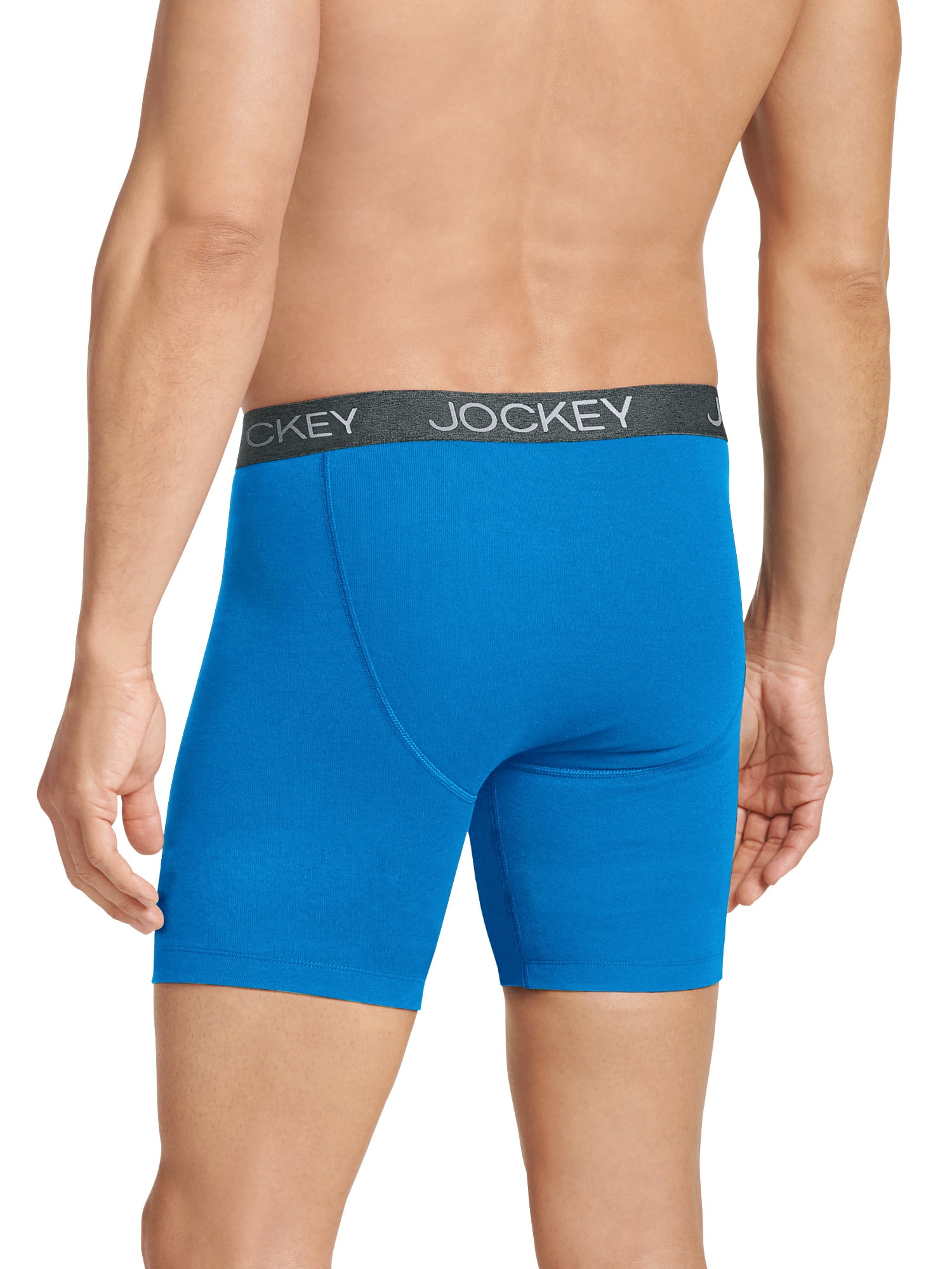 Jockey Men's StayNew® Cotton Blend Boxer Brief - 3 Pack