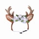 thumbnail image 3 of Disfraz de gato, aro de cabeza navideña, astas de reno navideñas, sombreros para perros y gatos con flores para gatos y perros pequeños, talla S, 3 of 7
