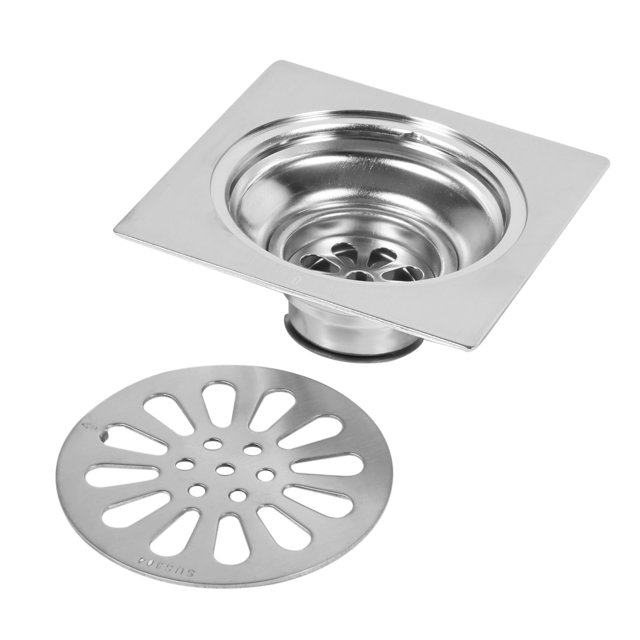 Easy To Clean Practical Floor Drain High Efficiency Square Floor Drain Hotel For Home