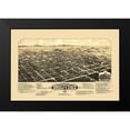 thumbnail image 2 of Stoner 14x11 Black Modern Framed Museum Art Print Titled - Greeley Colorado - Stoner 1882, 2 of 5