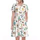 thumbnail image 1 of Easygdp Travel1 para Vestido Transpirable de Mujer, Vestido Suelto de Manga Corta con Pliegues y Bolsillos para el Verano, 1 of 6