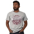thumbnail image 4 of Mississippi Student Campus Pride Men's Graphic T Shirt Tees Brisco Brands S, 4 of 4