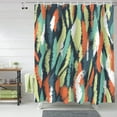 thumbnail image 2 of Shower Curtain Graffiti Feathers Print Shower Curtains for Bathroom Decor Abstract Pattern Colorful Shower Curtain Sets with Hooks Waterproof Fabric Bath Curtain Extra Long 72" X 84", 2 of 6