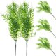 thumbnail image 1 of 5 hojas artificiales de sauce, ramitas de enredadera, plantas colgantes falsas, guirnalda decorativa de hojas verdes para interiores y exteriores, decoración de paredes, fiestas y bodas., 1 of 7