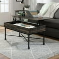 thumbnail image 3 of Sauder Canal Street Table basse à dessus relevable, Finition Carbon Oak, 426503, 3 of 8