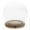 Transparent, variant on Clear Glass Dome Cloche with Wooden Base LED Light Display Case Home Decor