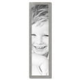 thumbnail image 2 of ArtToFrames 11" x 44" Classic Silver Picture Frame, 11x44 inch Silver Wood Poster Frame (WOM-4926), 2 of 7