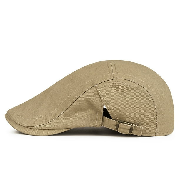 Gorra plana ajustable para hombre, gorra clásica de Gatsby Newsboy