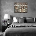 thumbnail image 6 of Busyhead Cotton Flowers 16"x12" Framed Canvas Art Prints, 6 of 6