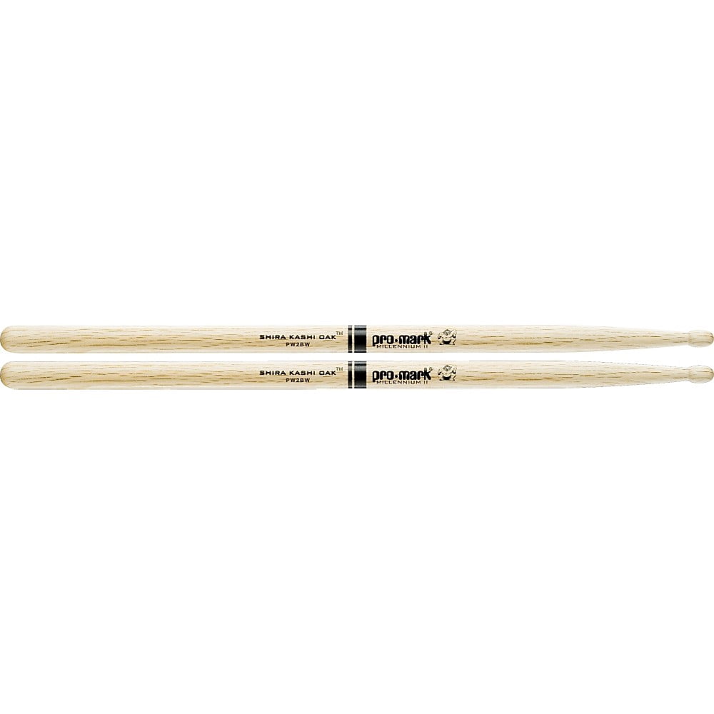 Promark Japanese White Oak Drum Sticks 3-Pair Wood 2B