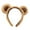 A, variant on Brown Bear Ears Hair Hoop Headband Cute Animal Ear Headwear for Girls Women Party Role Play Accessories