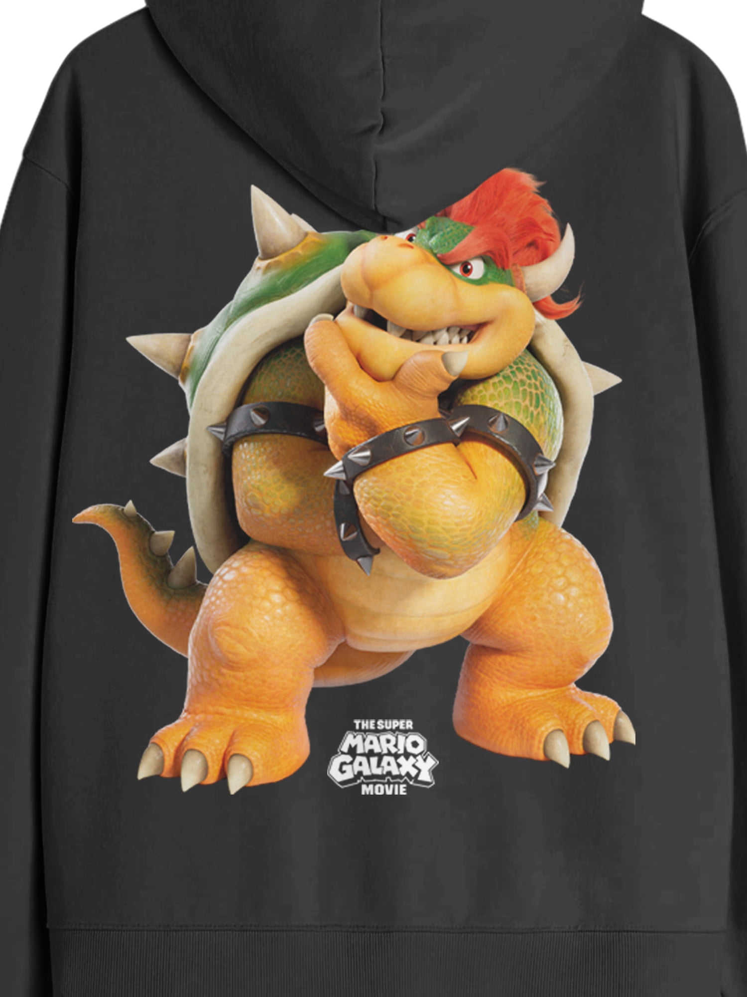 Super Mario Galaxy, Men's & Big Men's Graphic Hoodie, Bowser, Sizes S-3XL