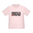 thumbnail image 1 of CafePress - Somebody In Chicago Loves Me Toddler T Shir - Cute Toddler T-Shirt, 100% Cotton, 1 of 1