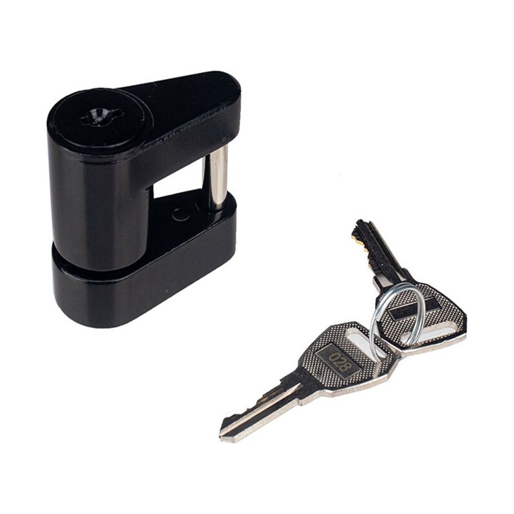 Uposao Trailer Coupler Lock Black AntiTheft Lock for Boat Trailer RV