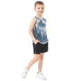 thumbnail image 4 of Blue Foreset Snowy Mountain Vest Undershirt Tank Top Sleeveless Quick Dry 4T, 4 of 7