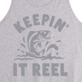 thumbnail image 2 of Instant Message - Keeping It Reel - Fishing, Hunting, Camping - Men's Jersey Tank Top, 2 of 5