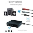 thumbnail image 6 of 5.0 Transmitter Receiver, 2-in-1 Wireless 3.5mm Audio aptX Low Latency Adapter for Home Sound System/TV/PC/Tablet Headphone, 6 of 8