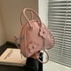 thumbnail image 2 of Bolso bandolera de PU con cremallera, bolso de hombro impermeable para mujer, regalos (rosa) Ehuebsd Para Estrenar, 2 of 9