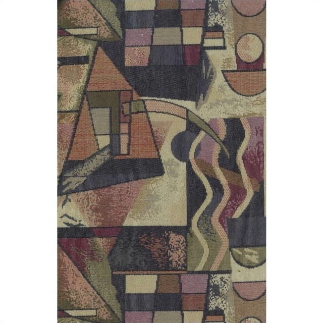 Pemberly Row Tapestry 9" and 10" Full Futon Cover in Picasso