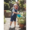 thumbnail image 4 of BemeyourBBs 2Pcs Toddler Baby Boy Shark Raccoon Costume Summer Clothes Kids Halloween Animal Outfits Short Sleeve Cute Animal Hooded Hoodie Shirt Tops and Elastic Waist Pockets Shorts Set, 4 of 9