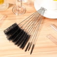thumbnail image 3 of 10 cepillos de nailon de acero inoxidable para limpiar pajitas, tubos largos, herramientas de limpieza para pajitas, vasos y teclados., 3 of 5