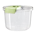 thumbnail image 1 of Contenedor de alimentos secos sellado de gran capacidad, dispensador de arroz, contenedor de cereales, alimentos verde 75 kg, 1 of 9